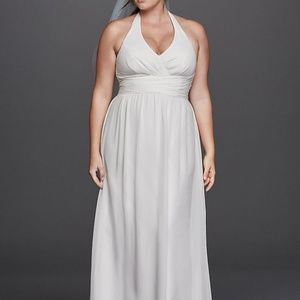 Eight wedding/bridesmaids dresses